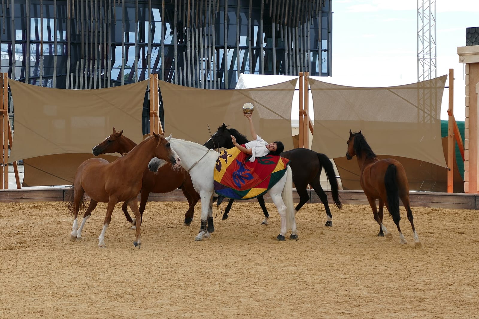 Covered arena