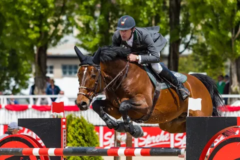 Sophie and Storm, clear round